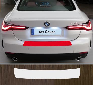 Lackschutzfolie Ladekantenschutz transparent 150 µm für BMW 4er Coupe Typ G22 ab 2020